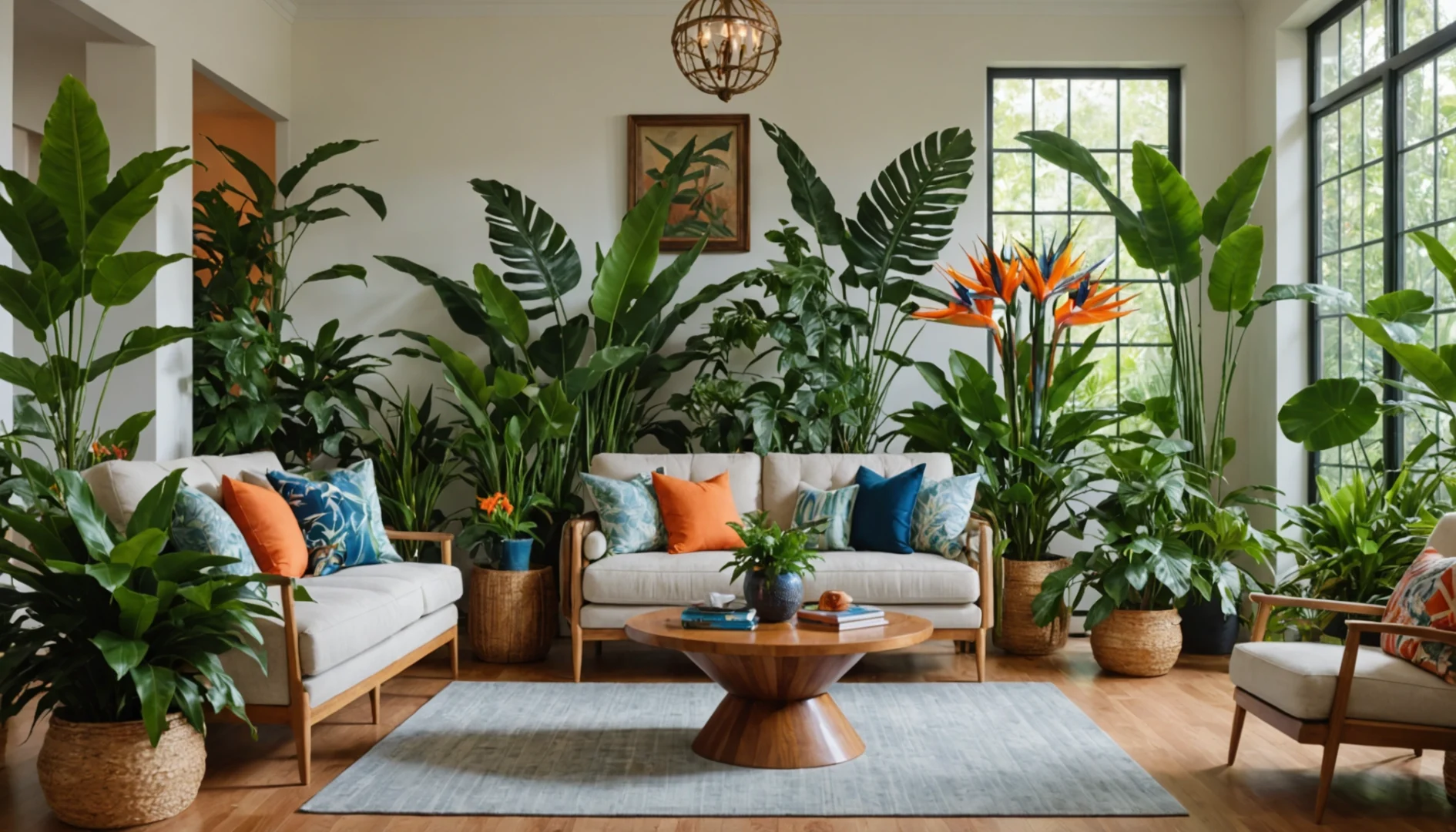 plante oiseau du paradis intérieur