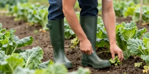 bottes de jardinage